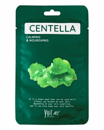 Маска для лица с экстрактом центеллы азиатской YU.R ME Centella Sheet Mask