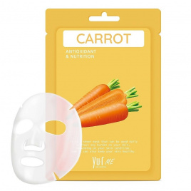 Маска для лица с экстрактом моркови YU.R ME Carrot Sheet Mask, 25