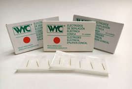 Иглы WYC для эл/эпиляции K3F (сталь) прямые