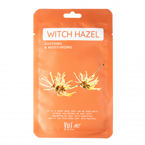 Маска для лица с экстрактом гамамелиса YU.R ME Witch Hazel Sheet Mask фото 1