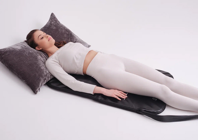 Шестикамерный аппарат для прессотерапии SP 3000, манжеты для ног, рук, талии, массажный мат и сумка фото 10