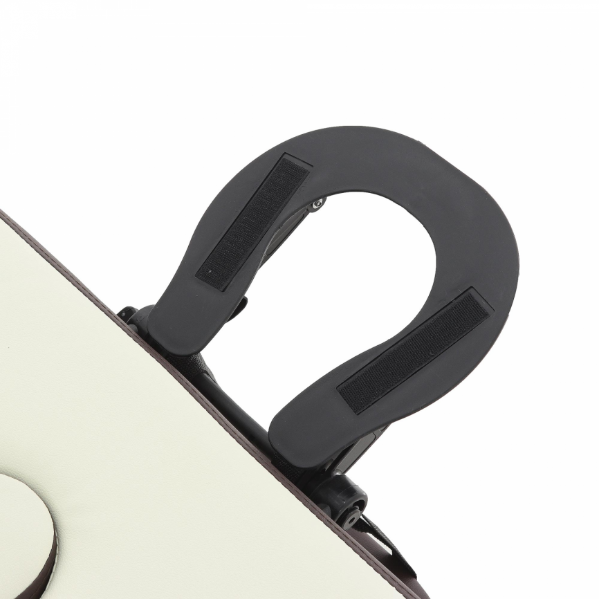 Массажный стол складной деревянный Med-Mos JF-AY01 3-х секционный (темная рама) фото 13