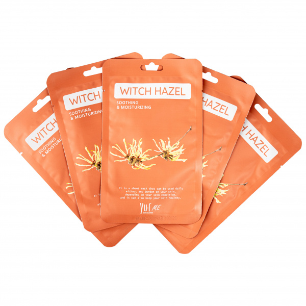 Маска для лица с экстрактом гамамелиса YU.R ME Witch Hazel Sheet Mask фото 3