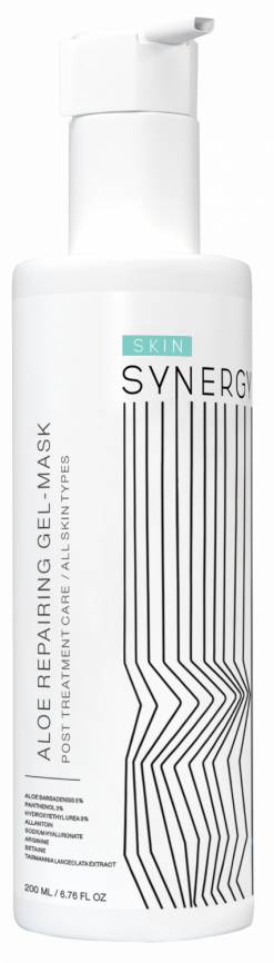 Гель-маска восстанавливающая с алоэ\ Aloe repairing gel-mask, 200мл фото 1
