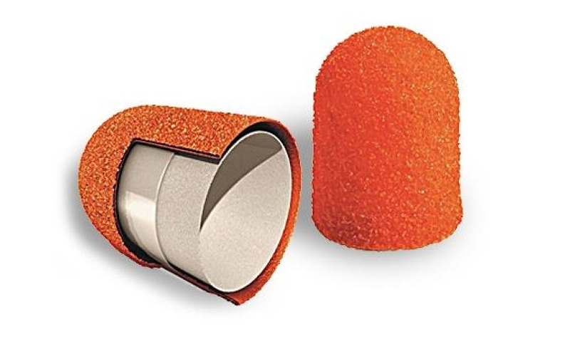 Колпачок шлиф. d=13 мм, средняя крошка (оранж) 10шт/уп. фото 2