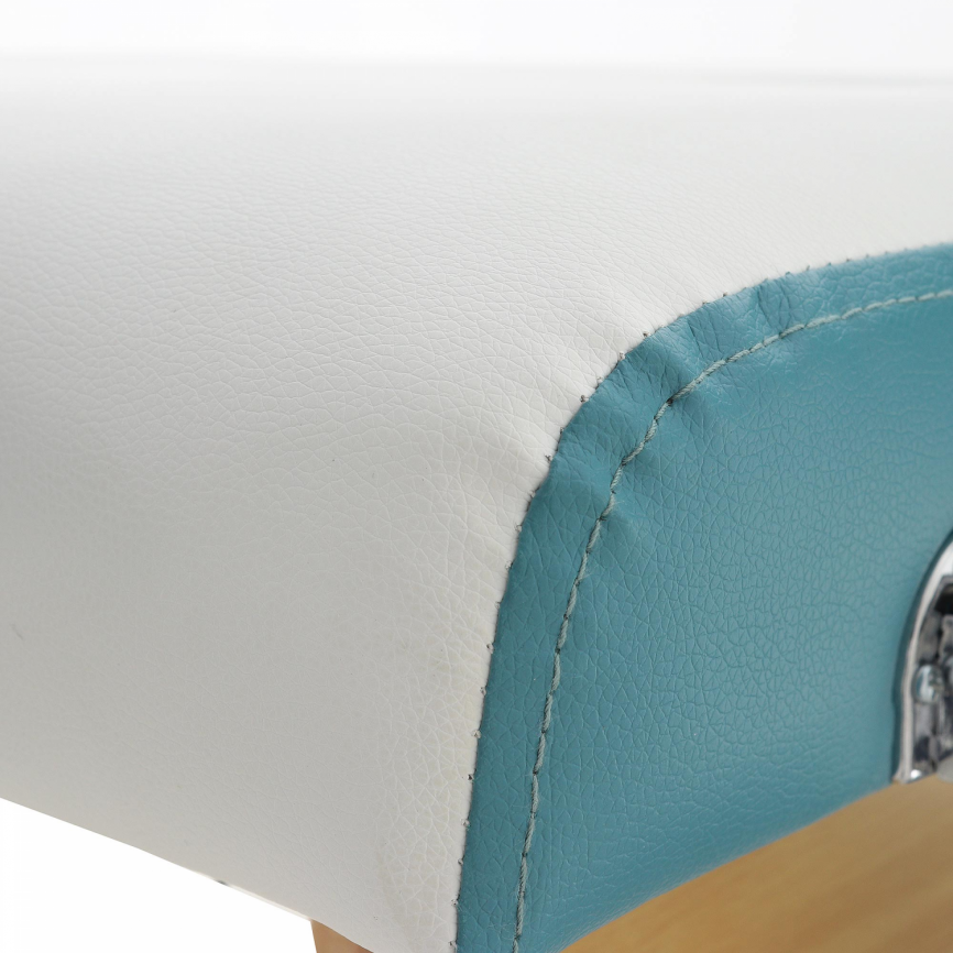 Массажный стол складной деревянный Med-Mos JF-AY01 3-х секционный (светлая рама) фото 16