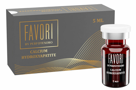 Гель косметический на основе гиалуроной кислоты CALCIUM HIDROHYAPATITEA, 5,0 мл торговая марка FAVORI фото 1