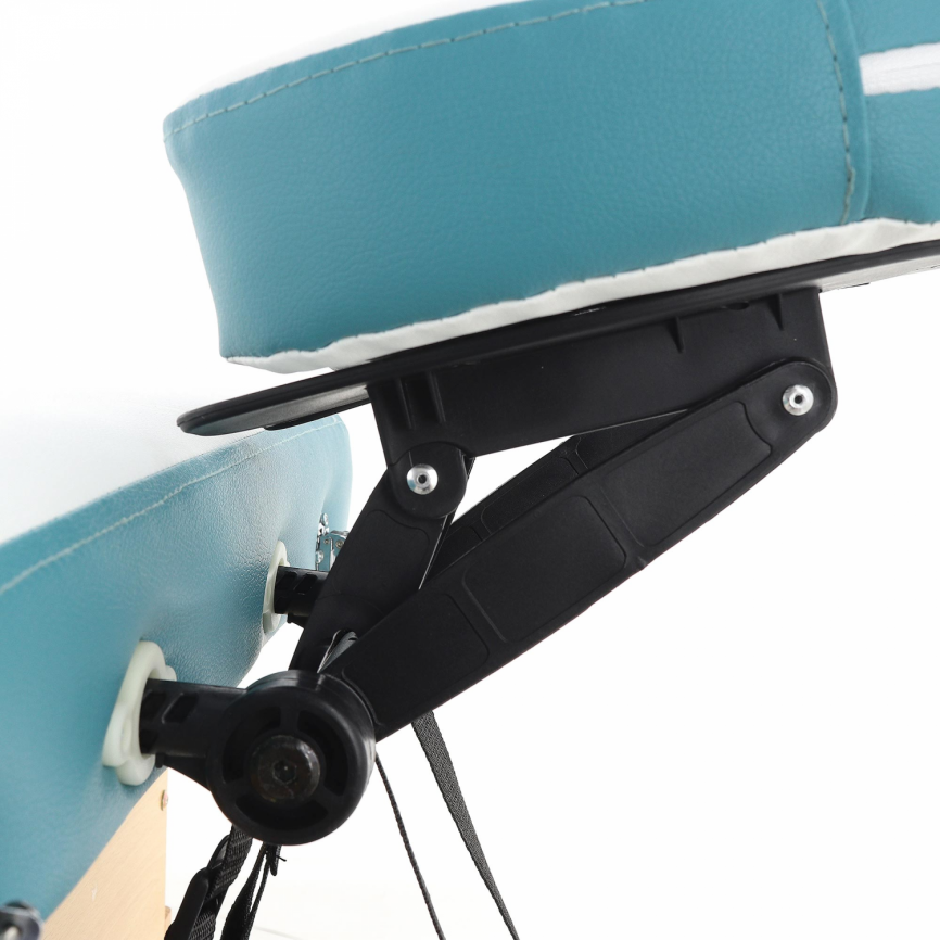 Массажный стол складной деревянный Med-Mos JF-AY01 3-х секционный (светлая рама) фото 17