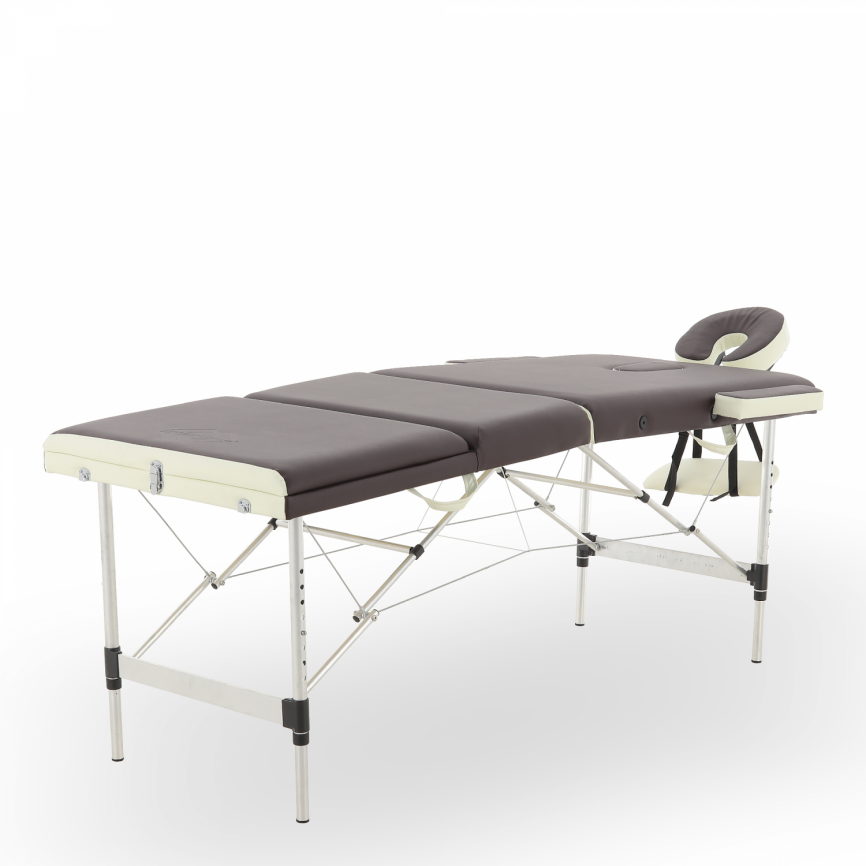 Массажный стол складной алюминиевый Med-Mos JFAL01A 3-х секционный фото 12